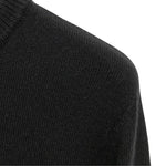 H Rond Embroidered Wool Crewneck Sweater
