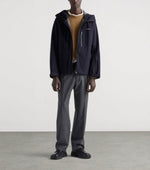 Cashmere-Blend Hooded Jacket