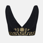 Greca Border Bikini Top