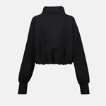 Cropped High-Neck Jacket