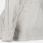 Striped Belted Jacket