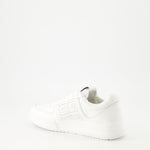 White Monogram Sneakers