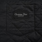 Quilted Couture Jacket – Black