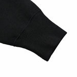 Reversible Monogram Wool Zip Hoodie – Black & Brown Edition
