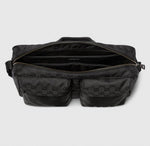 Black Crossbody Utility Bag