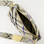 Check Mini Shoulder Bag