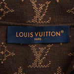 Reversible Monogram Wool Zip Hoodie – Black & Brown Edition
