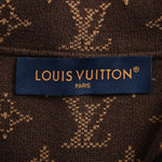 Reversible Monogram Wool Zip Hoodie – Black & Brown Edition