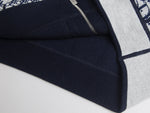 Oblique Wool Zip Hoodie