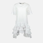 Ruffled Hem T-Shirt Dress