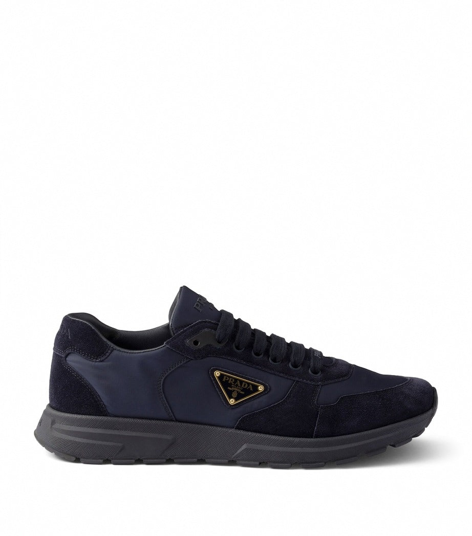 Prax 2.0 Re-Nylon & Suede Sneakers