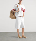 D&G Cotton Silk Majolica Print T-Shirt