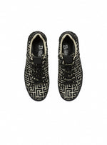 Monogram jacquard B-Court sneakers