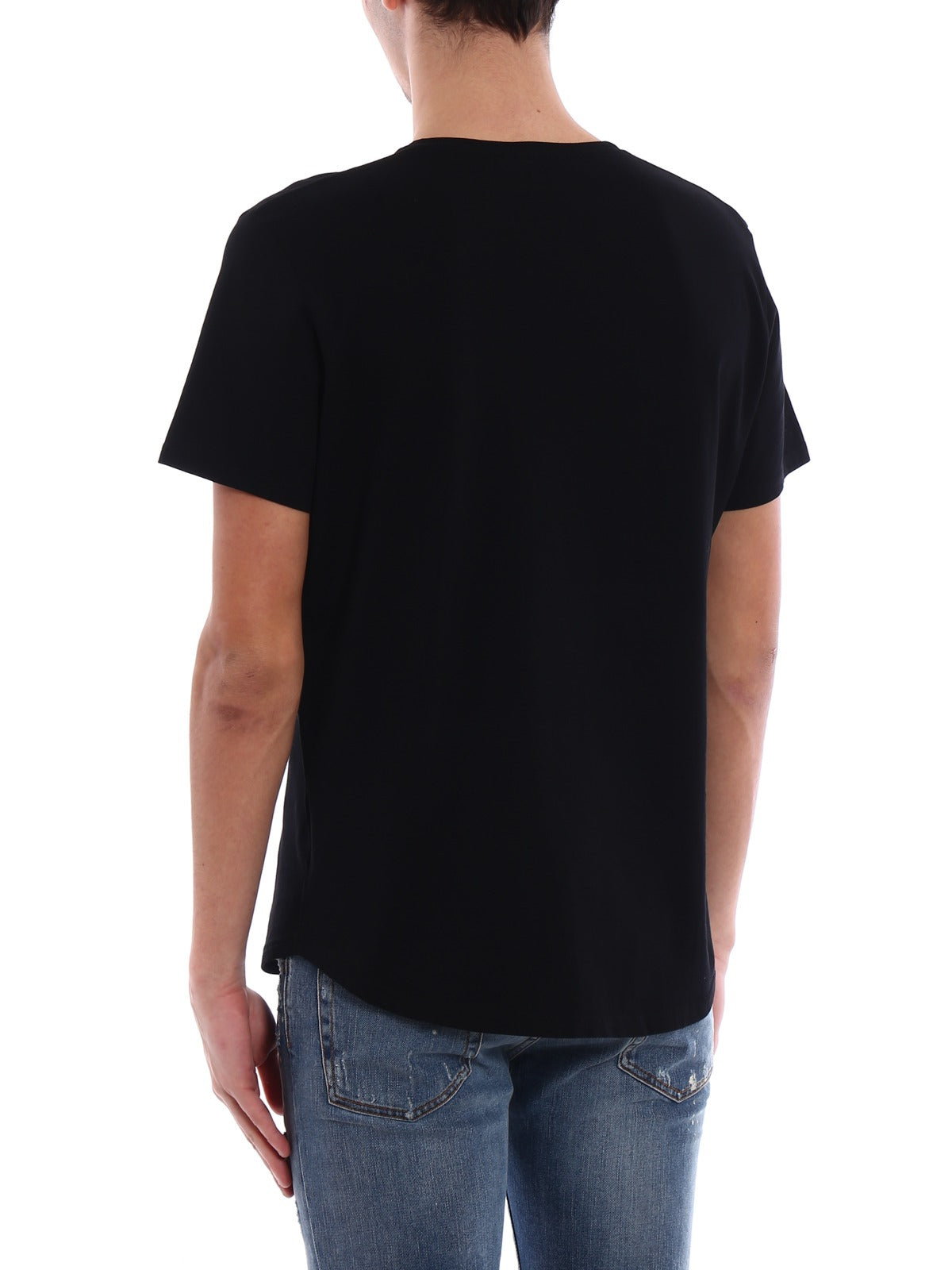 Heart Print Cotton T-Shirt