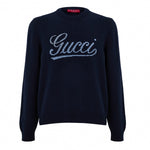 Script Logo Crew Neck Jumper