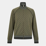 GG Military Monogram Zip Tracksuit Top