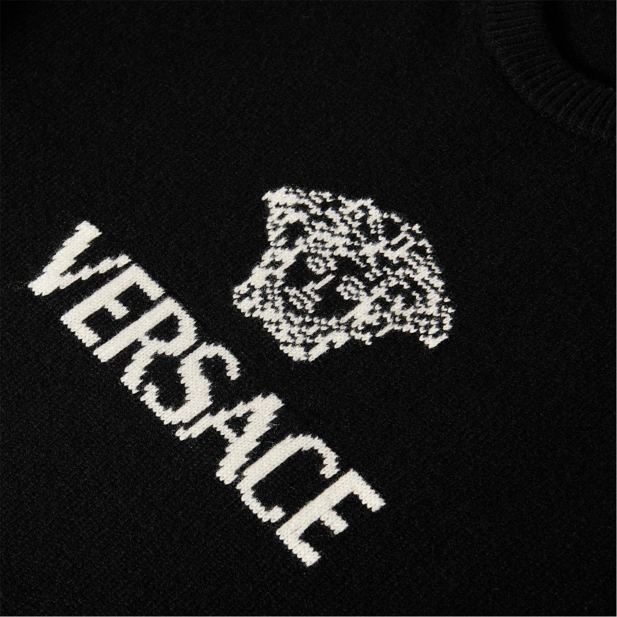 Medusa Logo Crew Neck Jumper