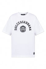 Men’s White T-Shirt with embroidered logo