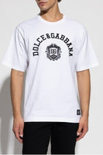 Men’s White T-Shirt with embroidered logo