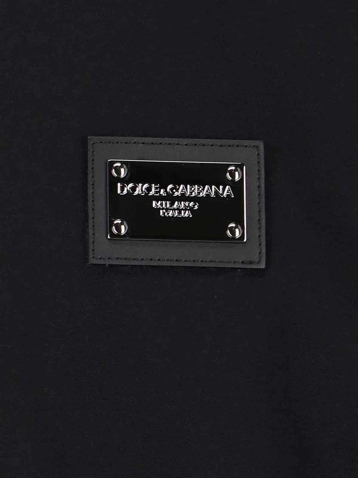 Logo Plaque Crewneck T-Shirt