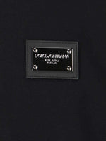 Logo Plaque Crewneck T-Shirt