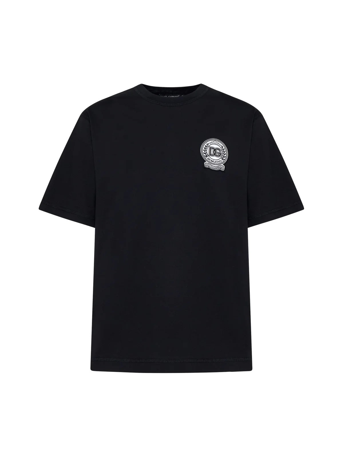 Logo Patch Crewneck T-Shirt
