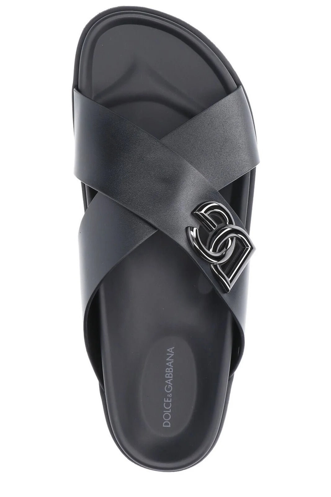 DG Logo Plaque Sandals