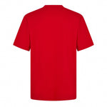 Logo Web Stripe Cotton T-Shirt - Red