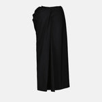 Draped skirt