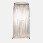 Satin skirt