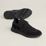 Lift Knit Slip-On Sneakers in Black