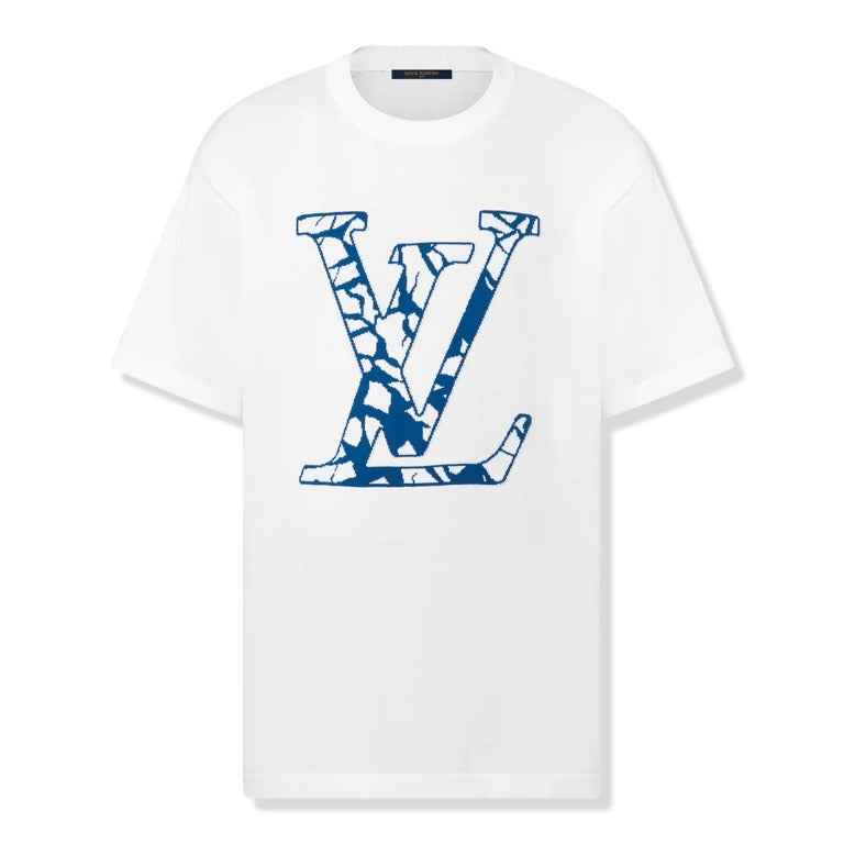 LV Ice Milk White Crewneck T-Shirt