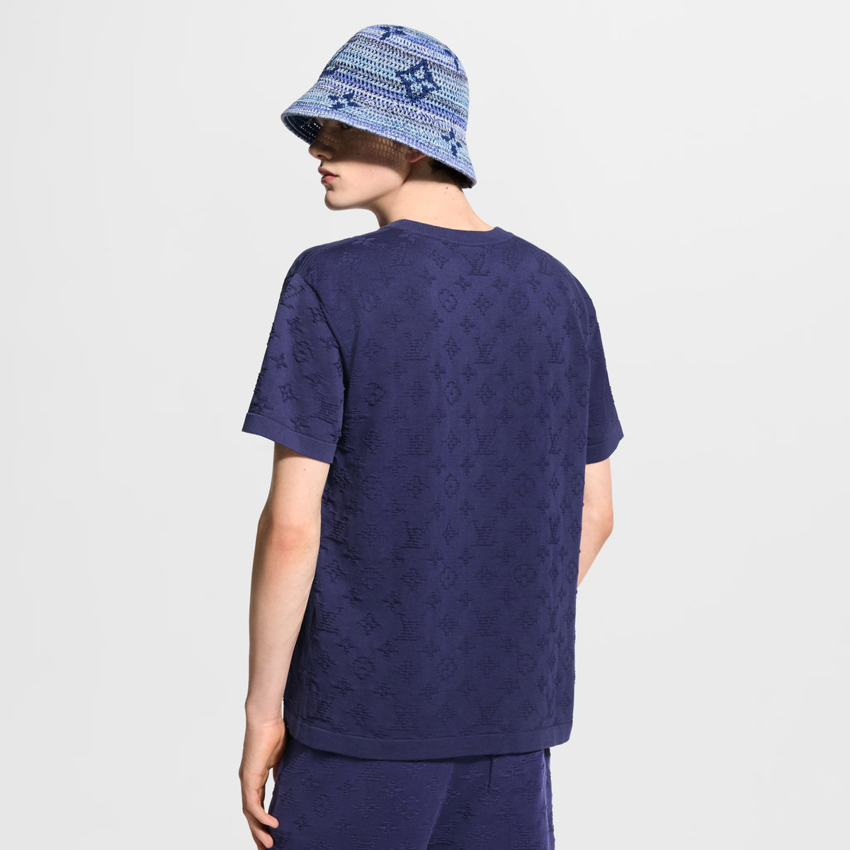 Monogram Short-Sleeved Crewneck