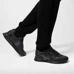 Run Away Sneaker – Black Iridescent Monogram