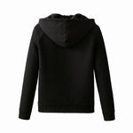 Faux-Fur Lined Hooded Zip Jacket