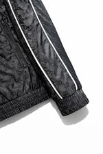 GG Monogram Hooded Zip Jacket – Black