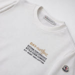 Grenoble Day-Namic Graphic Cotton Sweatshirt – White