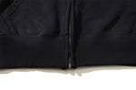Arrows Graphic Zip Hoodie – Black