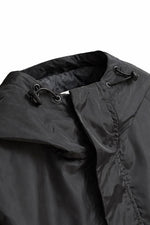Hooded Nylon Jacket with Equestrian Knight Emblem