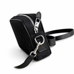 Canvas Minimalist Crossbody Bag (Black)