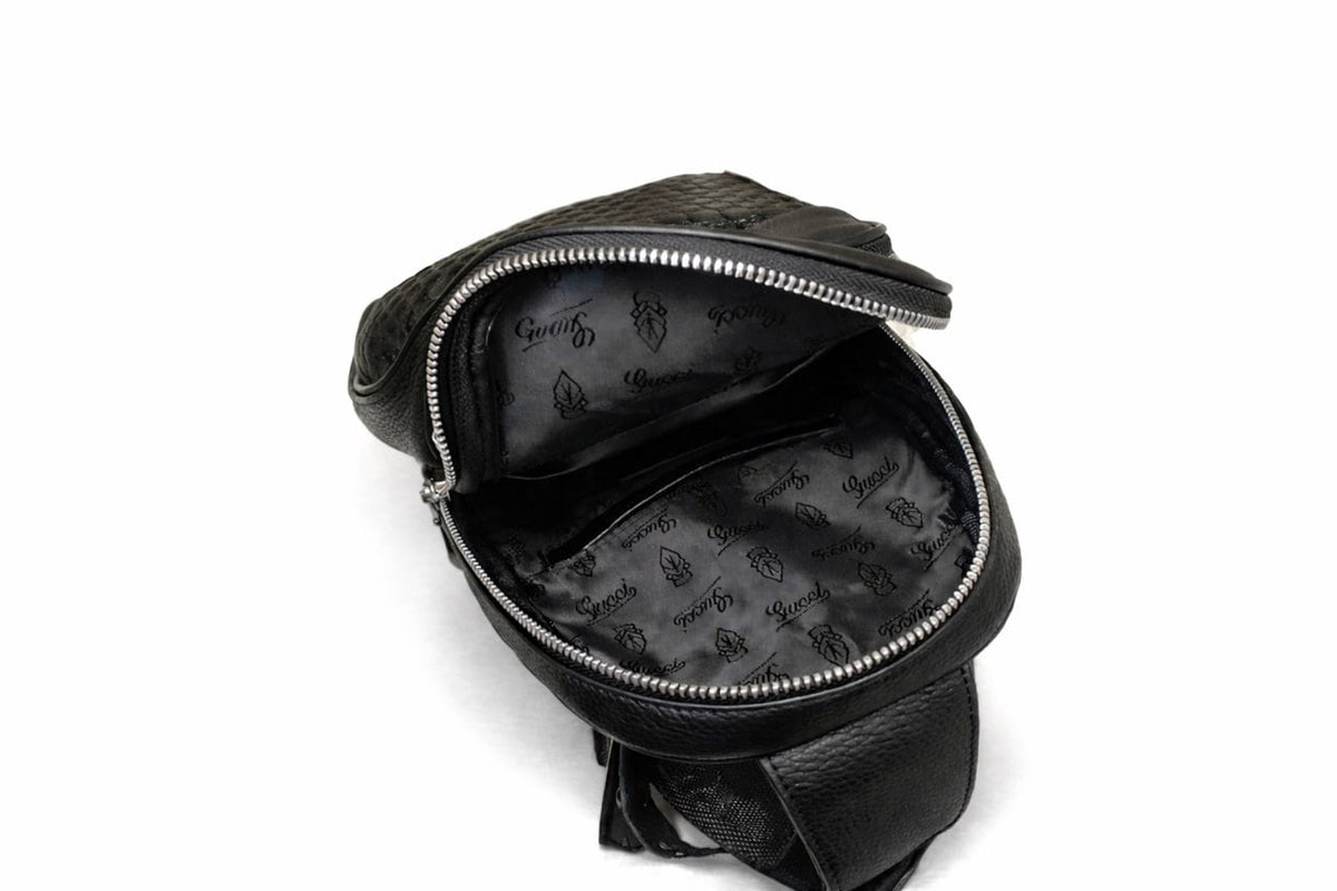 Marmont Matelassé Leather Crossbody Bag (Black)