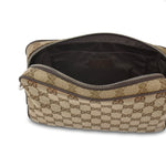 Supreme Canvas Crossbody / Clutch Bag (Beige/Ebony)