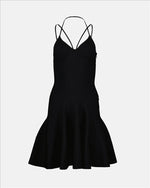 Strappy Corset Flare Mini Dress