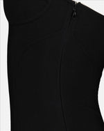Strappy Corset Flare Mini Dress