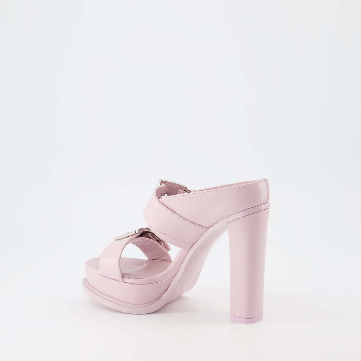 Buckle and Platform Sandals