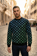 Gradient Monogram Crewneck Sweatshirt