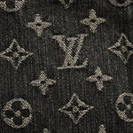 Monogram & Damier Mixed Denim Jacket – Charcoal Edition