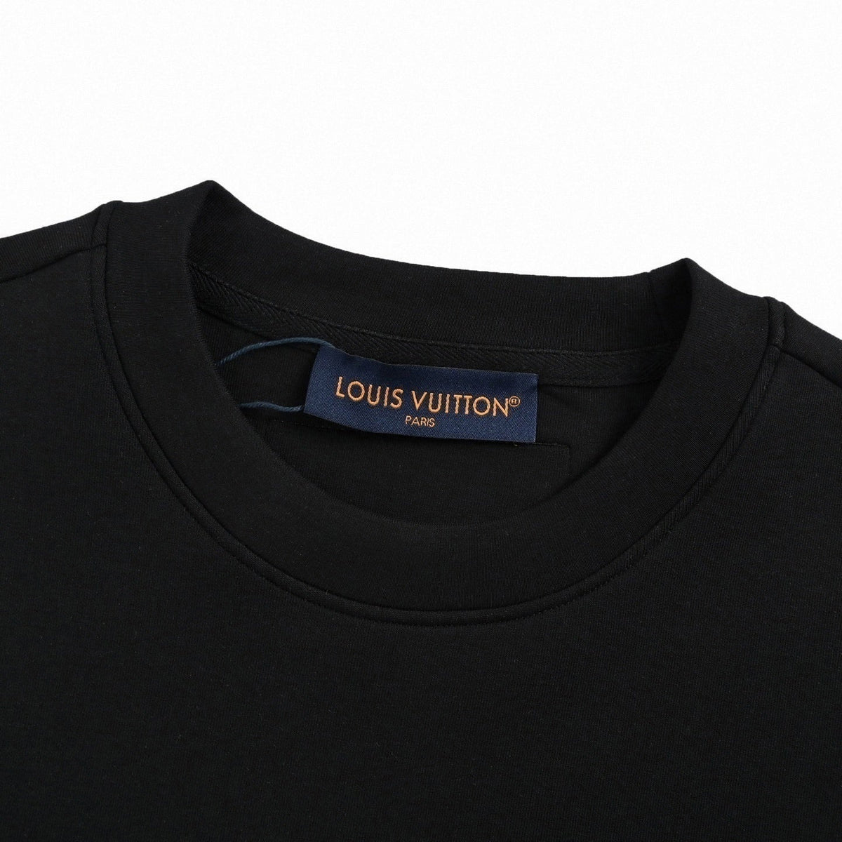 Multicolor Embroidered Monogram Crewneck