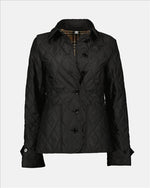 Black Diamond-Quilted Jacket