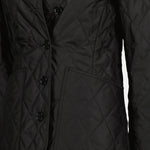 Black Diamond-Quilted Jacket